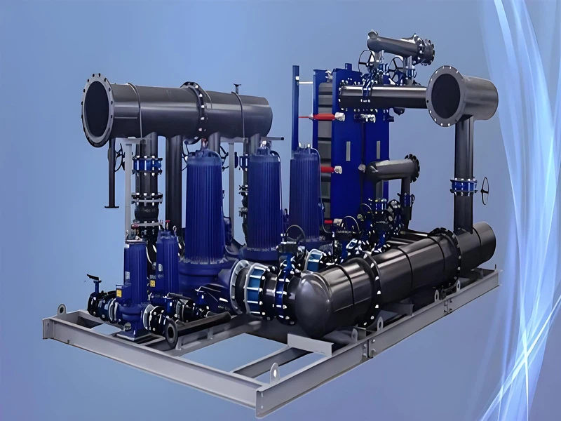 1Process water heat exchanger unit 1Process water heat exchanger unit